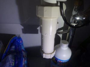 排水管からの漏水