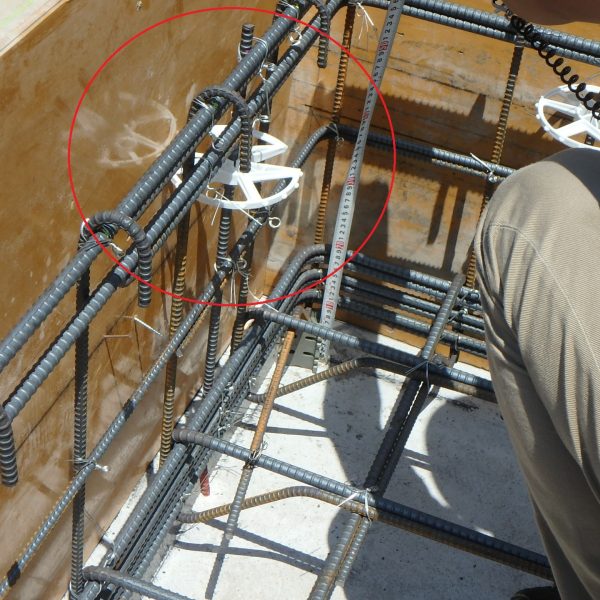 新築一戸建て工事中のチェックポイント④ コンクリートのかぶり厚 新築一戸建て工事中のチェックポイント④ コンクリートのかぶり厚