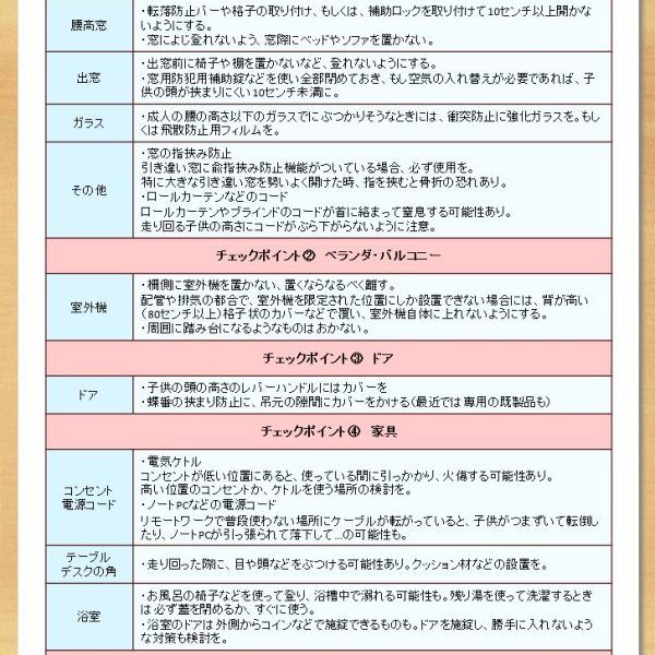 新型コロナで休園・休校! 子供の在宅事故を防ぐ住まいのチェックポイント 新型コロナで休園・休校! 子供の在宅事故を防ぐ住まいのチェックポイント