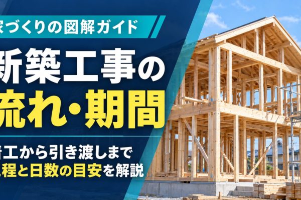 【図解ガイド】基礎工事とは？種類や工程もすべてご紹介