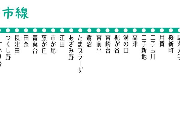 【東急電鉄田園都市線】地盤災害ドクターの「災害低リスク」推しステーション 【東急電鉄田園都市線】地盤災害ドクターの「災害低リスク」推しステーション