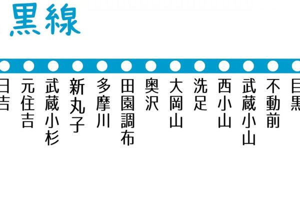 【東急電鉄目黒線】地盤災害ドクターの「災害低リスク」推しステーション 【東急電鉄目黒線】地盤災害ドクターの「災害低リスク」推しステーション