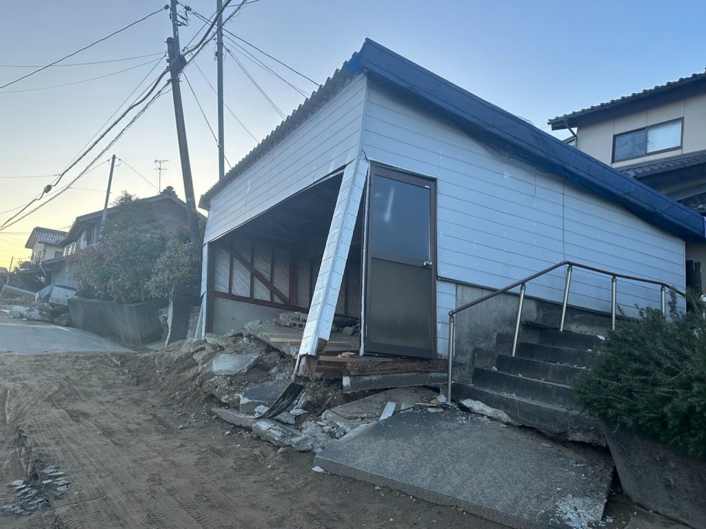 内灘町西荒屋～室地区の被害