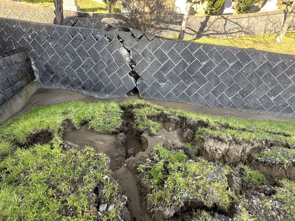 内灘町西荒屋～室地区の被害