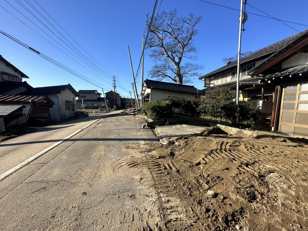 かほく市大崎の被害