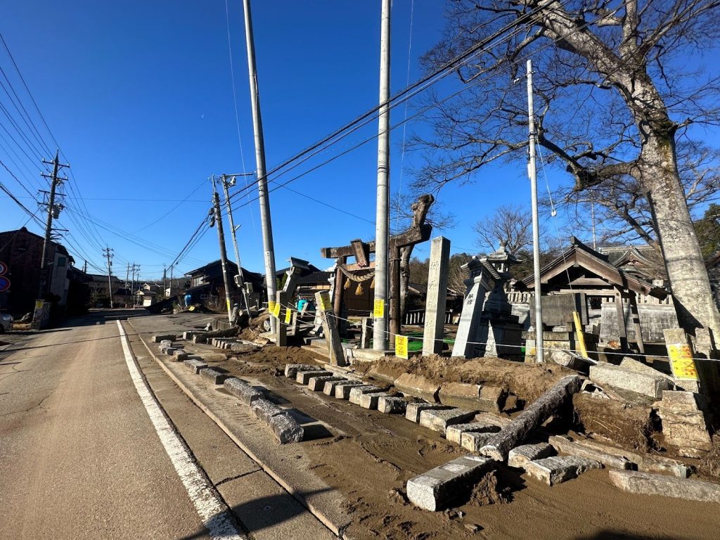 かほく市大崎の被害