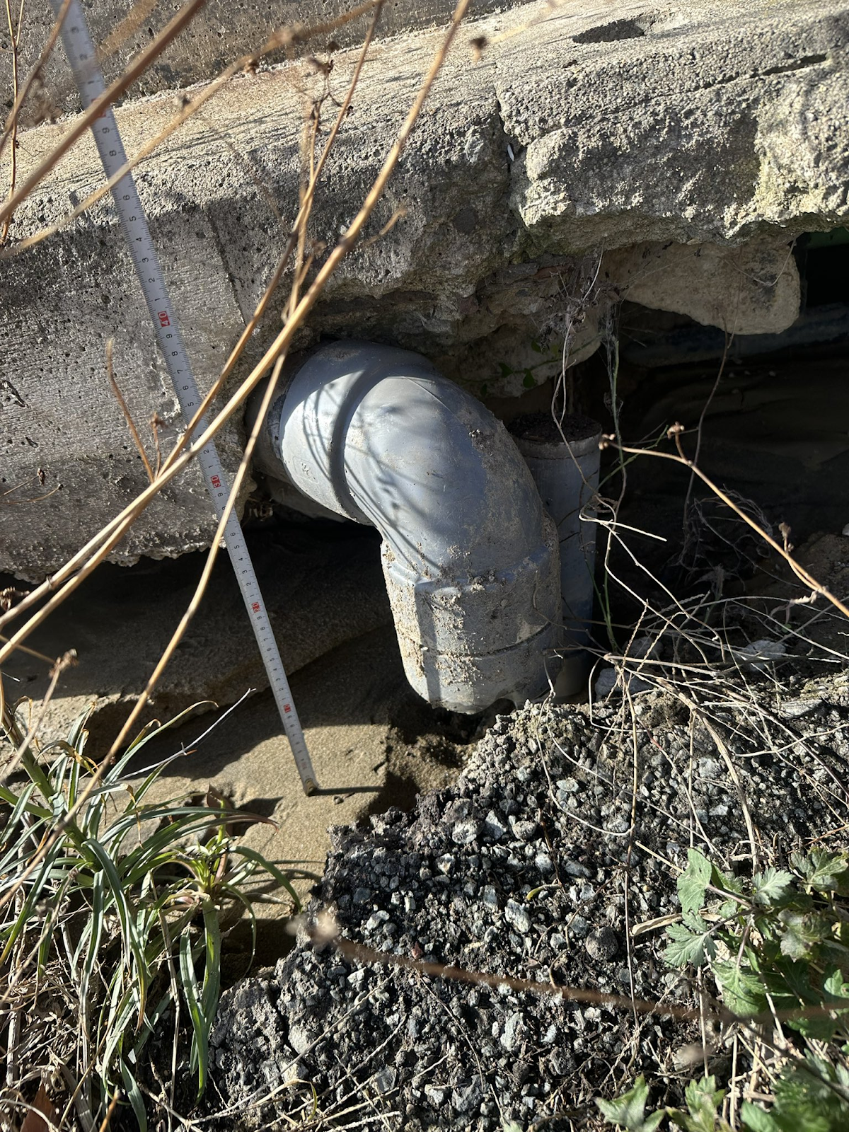 内灘町鶴ヶ丘地区の被害