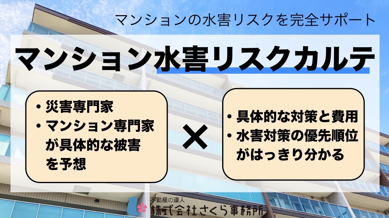 さくら事務所　マンション水害リスクカルテ
