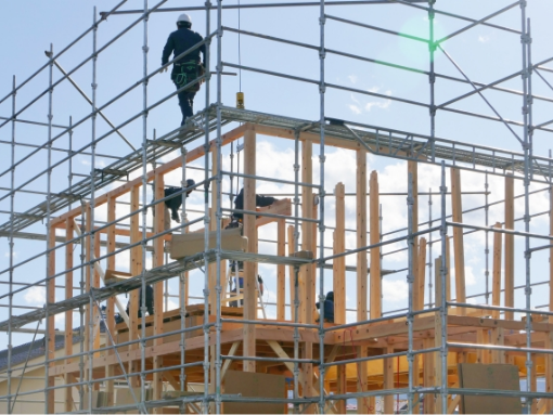 新築工事中ホームインスペクション