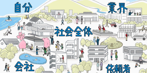 さくら事務所は経営理念で「五方良し」を掲げているとおり