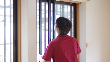 建物内部の目視・触診