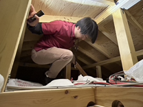 屋根裏・天井裏のチェック