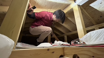 屋根裏・天井裏のチェック