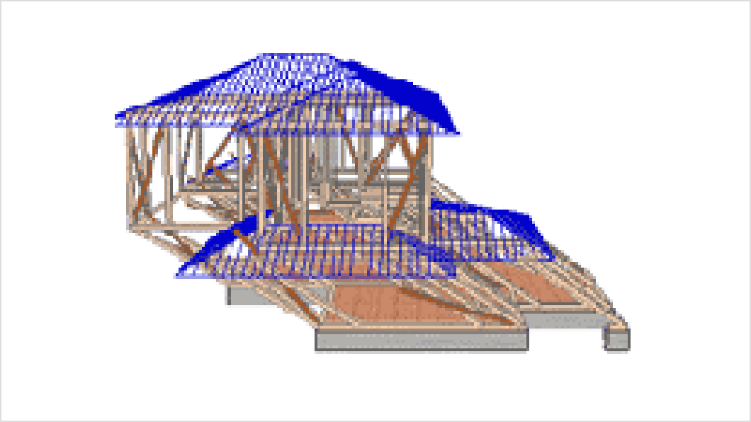 建物が揺れる後