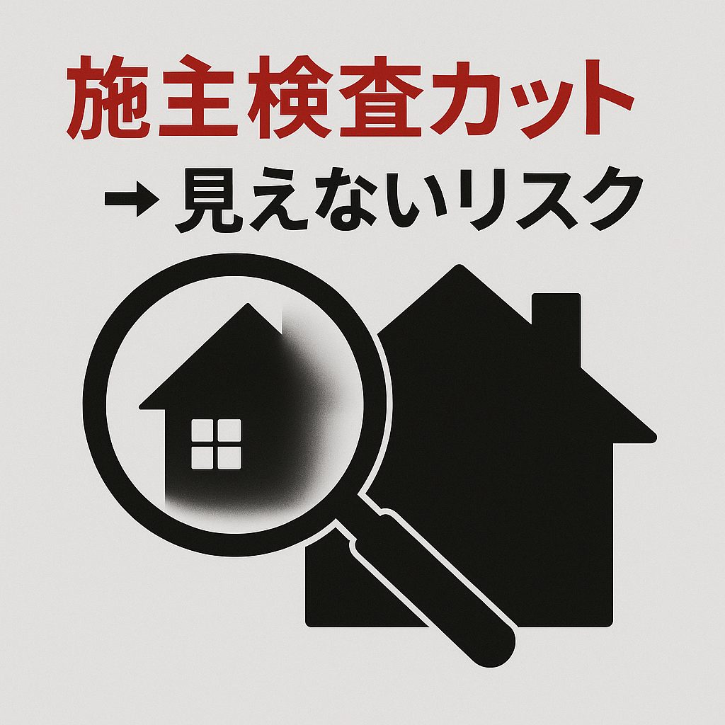 新築一戸建て7割に不具合でも簡素化される現場体制人手不足で施主検査カット・第三者検査に追加費用も