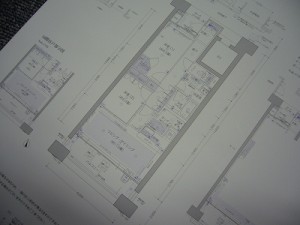 新築マンションの図面